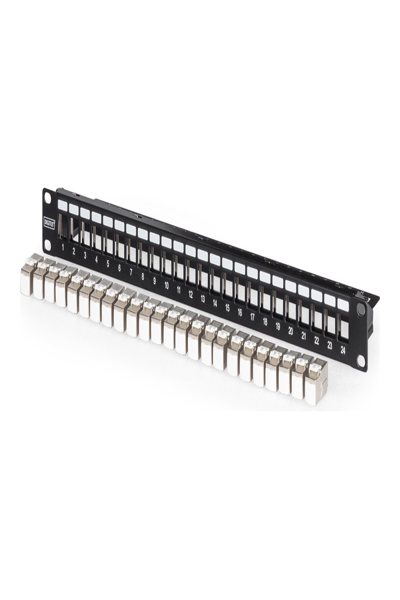 DIGITUS Modular Patch Panel Network Rack Accessory - DN-91411-24