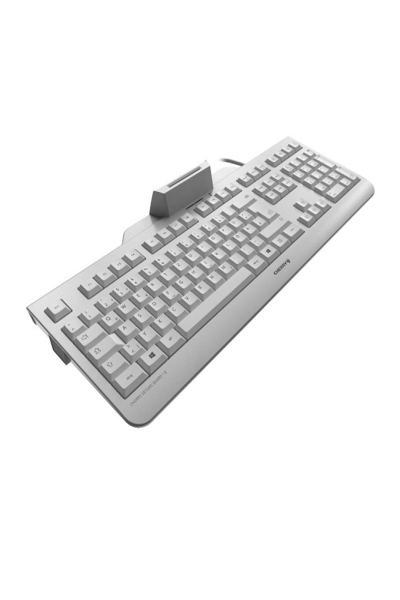 Cherry JK-A0400CH-0 - Full-size (100%) - Wired - USB - Mechanical - QWERTZ - Grey - JK-A0400CH-0