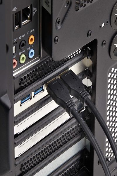 StarTech.com 4-portars USB-A PCIe-kort, USB 3.2 5 Gbps, 4x USB-kontroller - P5Q4A-USB-CARD