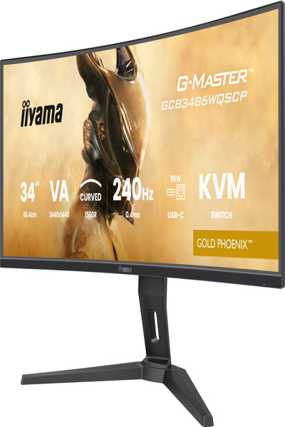 Iiyama G-MASTER Gold Phoenix GCB3486WQSCP-B1 - GCB3486WQSCP-B1