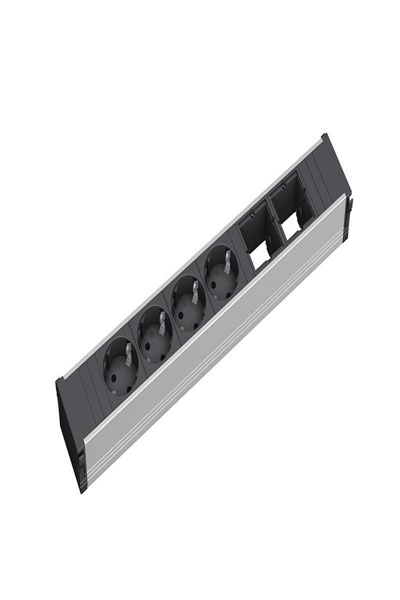 Bachmann 912.007 - Black - Silver - 4 AC outlet(s)