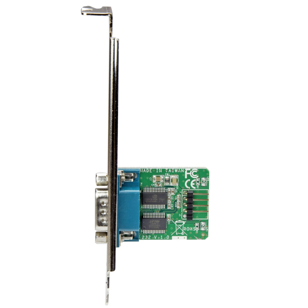 StarTech 60cm Internal USB 10 Pin Header to Serial RS232/ DB9 Slot Plate - IDC 10 Pin to RS-232/ DB-9 Slot Plate Adapter - Serial Adapter - USB 2.0 - RS-232 - ICUSB232INT1