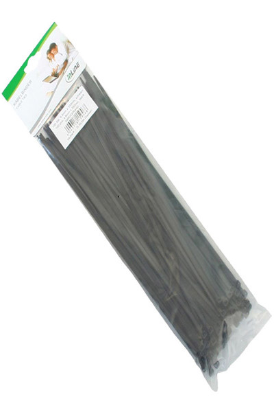 Colliers de serrage InLine longueur 350 mm largeur 4,8 mm noir 100 pièces.