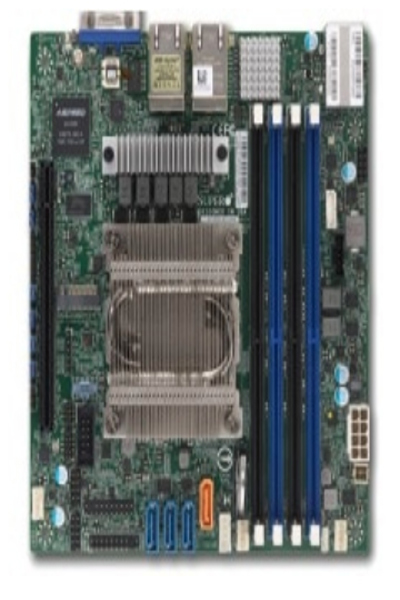 Supermicro MBD-M11SDV-8CT-LN4F, AMD, Socket SP3, AMD EPYC, DDR4-SDRAM, 512 Go, DIMM
