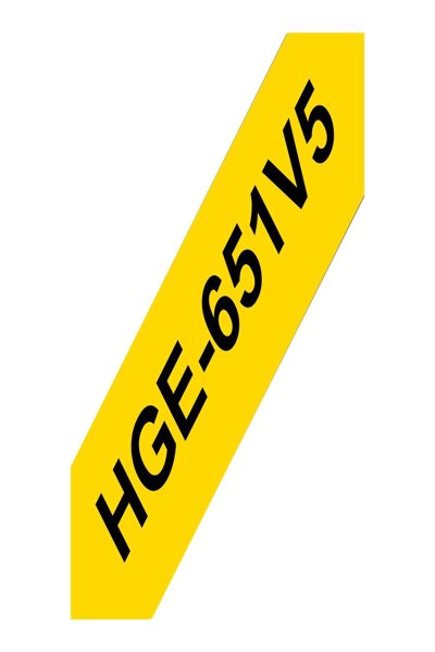 Brother HG651V5 - Black - Yellow - HG - 182 x 107 x 85 mm - 468 g - 498 g - 24 x 800 mm