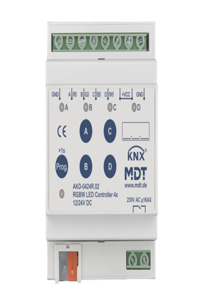 Contrôleur LED MDT AKD-0424R.02 4 canaux 4/8 A