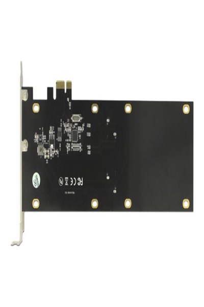 Delock PCI Express x1-kort för 2 x SATA-hårddiskar/SSD - 90348