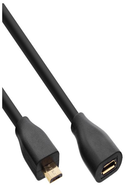 Câble d'extension InLine Micro-USB 2.0 2 m