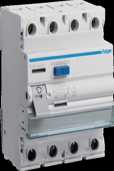 Hager CGA440D 230V