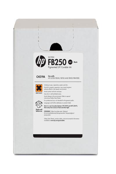 HP FB250 3-Liter Black Scitex Ink: Pigment-Based Ink