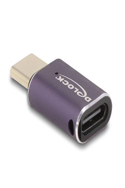 Delock USB-adapter - 24-stifts USB-C (hane) till 24-stifts USB-C (hona) - 60286
