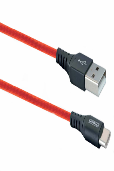Câble USB-C Schwaiger LPRO510 501 1,2 m Rouge