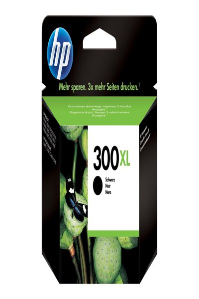HP 300XL High Yield Black Original Ink Cartridge: 600 Pages