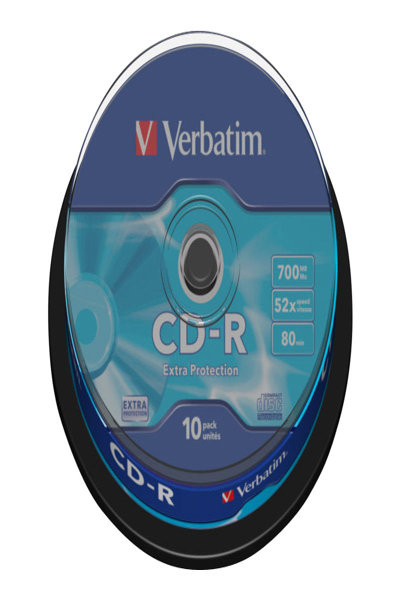 Verbatim 10 x CD-R - 700 MB (80 min) 52x - 43437