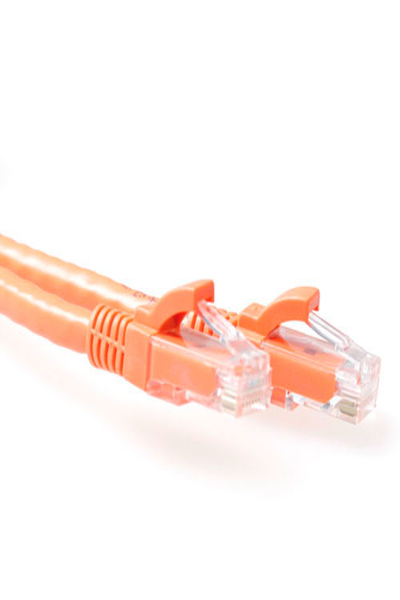 ACT Orange 1.5 meter U/UTP CAT6 patch cable snagless with RJ45 connectors - 1.5 m - Cat6 - RJ-45 - RJ-45 - Orange