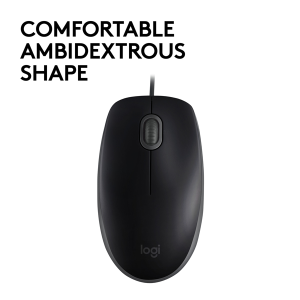 Logitech B110 Silent - Mouse - 910-005508