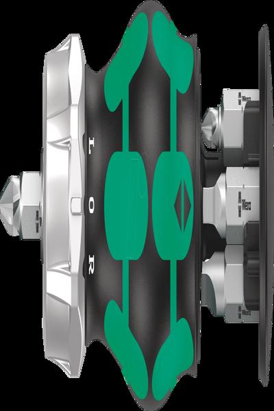 Tournevis Wera Kraftform Kompakt Stubby Magazine RA 4 embouts
