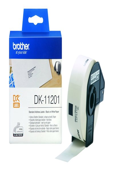 Brother DK-11201 - Black on white - DK11201
