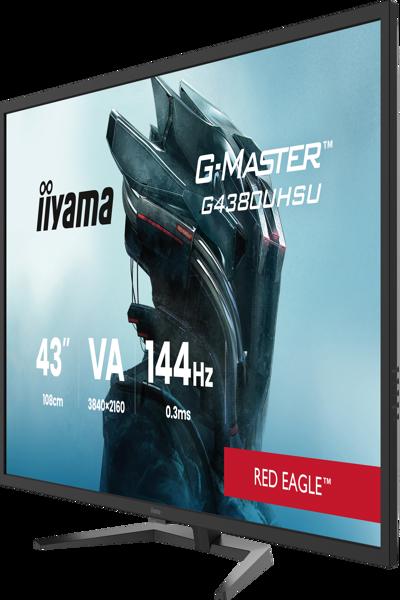 IIYAMA G4380UHSU-B2 43 RED EAGLE UHD MONITOR - G4380UHSU-B2