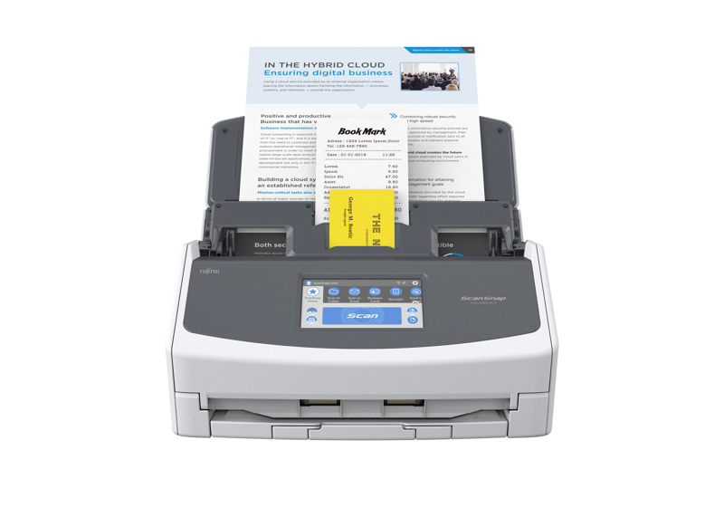Fujitsu ScanSnap iX1600 - Dokumentenscanner - Dual CIS - Duplex - 279 x 432mm - 600 dpi x 600 dpi - bis zu 40 Seiten/Min. (einfarbig) - PA03770-B401