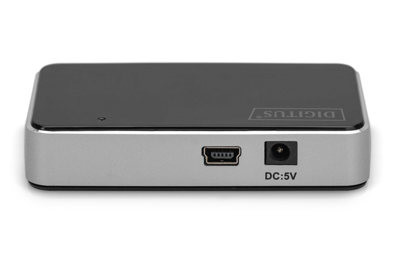 DIGITUS DA-70220 USB Hub 4-Port Mini - DA-70220
