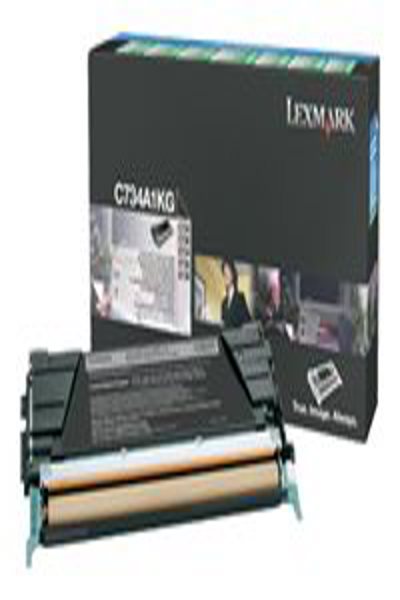 Lexmark Black - original - toner cartridge LCCP, LRP - C734A1KG