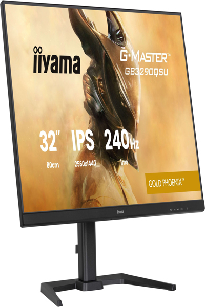 IIYAMA 32" IPS GAMING G-MASTER GOLD PHOENIX MONITOR - GB3290QSU-B1
