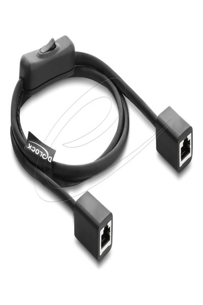 Delock RJ45 Cable Socket with Switch Cat.6 F/UTP - Network Switching - Cable - Network