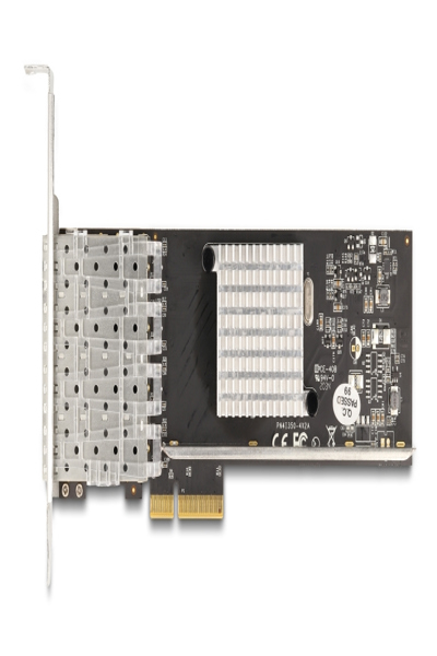 Delock Network adapter - PCIe x4 low profile - 88342