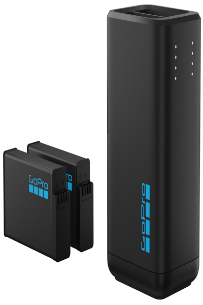 GoPro DUAL BATTERY CHARGER + TWO ENDURO BATTERIES MAX2