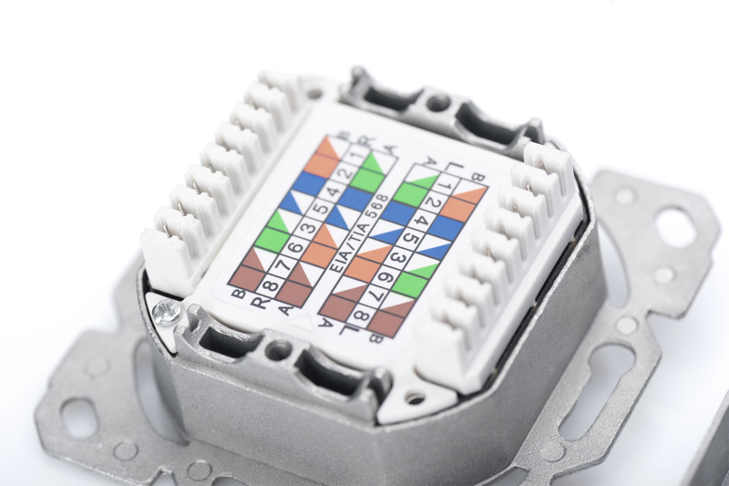 DIGITUS CAT6A 2-Port RJ45 Outlet - DN-9007-1