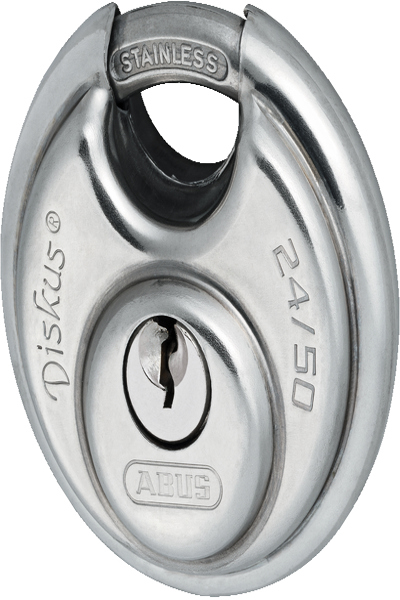 ABUS Security-Center ABUS Diskus 24IB/50 SL 8 - Discus padlock - Key lock - Keyed to differ - Stainless steel - Stainless steel - Stainless steel
