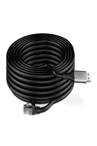 DIGITUS USB 3.2 Gen1 - RJ45 Ethernet Kabel 1Gbit/s - Cable - Digital - AK-300600-150-S