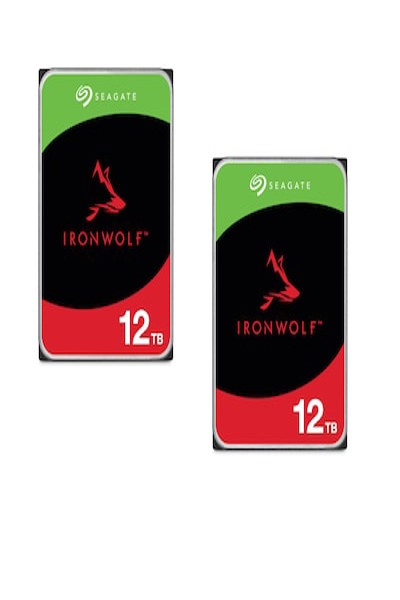 Seagate IronWolf NAS (lot de 2) ST12000VN0008 - SATA 6