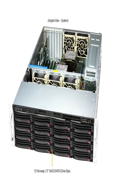 SUPERMICRO STORAGE SUPERSERVER 631E-E1CR16H 4000 GB SERVER