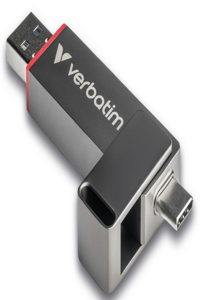 Verbatim USB 3.2 Stick Dual QuickStick - Memory-Stick - 256 GB - 32041