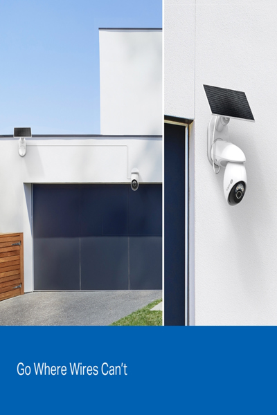 TP-LINK Tapo Solar-Powered Pan Tilt Outdoor Camera Kit - TAPO C660 KIT