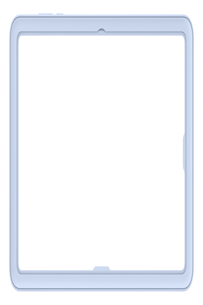 SAMSUNG TAB S11 ULTRA FRAME COVER BLUE