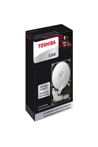 Toshiba X300 - Hard drive - 10TB - HDWR11AEZSTA