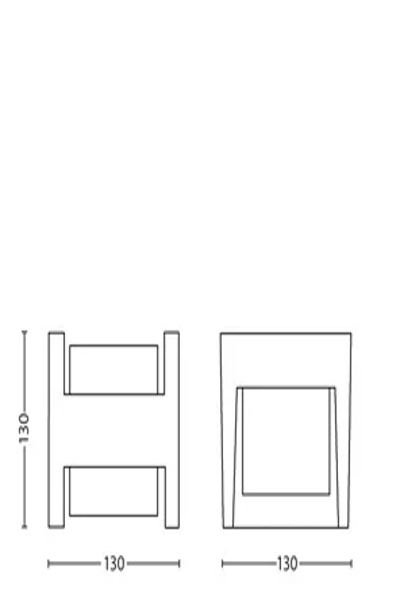 Philips Arbour Wandleuchte 3.8 W Wandbeleuchtung fÃƒÂ¼r den
