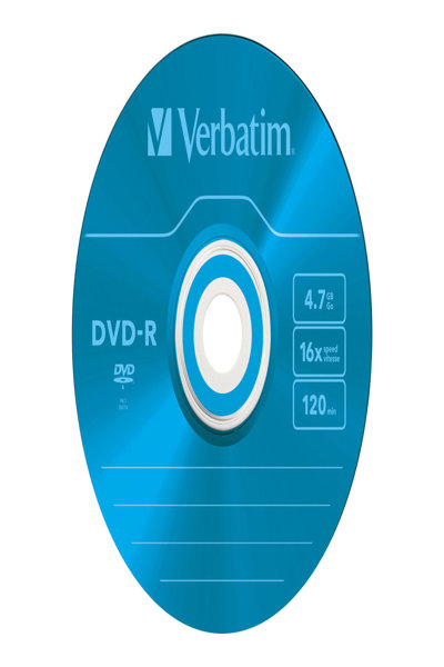 Verbatim Colours - 5 x DVD-R - 4.7 GB 16x - 43557
