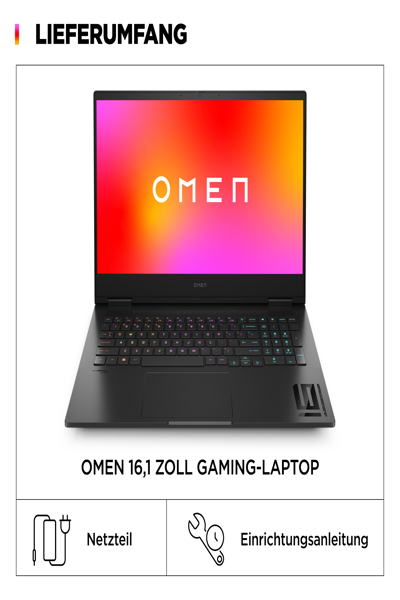 Ordinateur portable HP OMEN 16-wf1195ng 16,1 pouces Core i9