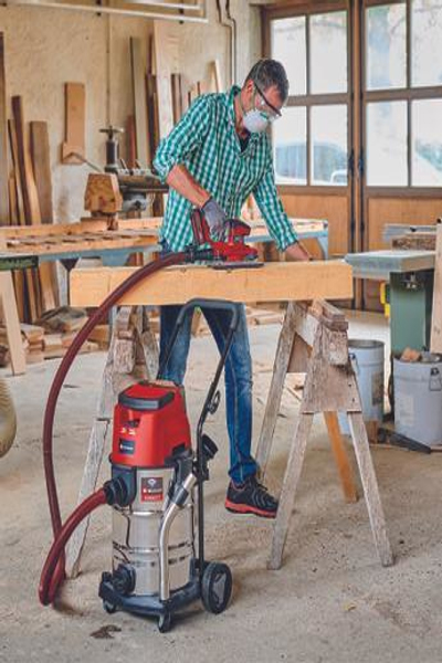 Einhell TP-VC 36/30 S Auto-Solo - Aspirateur eau et poussière sans fil - 2 x 18 V