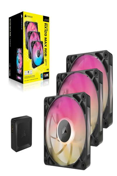 Corsair iCUE Link RX120 MAX RGB startpaket - CO-9051034-WW