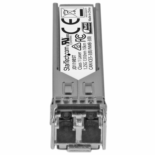 HP JD119B compatible SFP - Gigabit Fiber 1000Base-LX SFP Transceiver Module - SM LC - 10km - 1310 nm - DDM / DOM - JD119BST