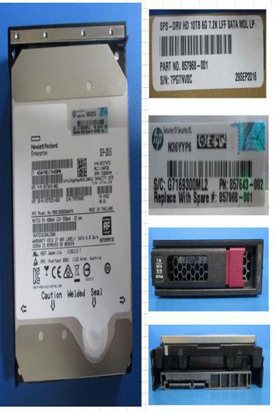 Disque dur HPE 6 To 6 Go 7 200 tr/min LFF SATA MDL : disque dur
