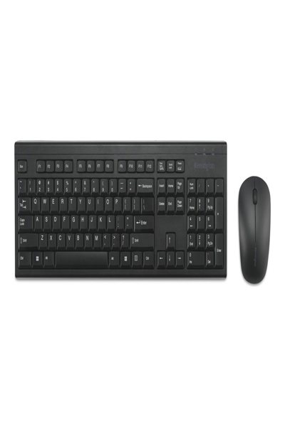 Kensington KM150 EQ Wireless Keyboard/Mouse Set - Keyboard - 1,200 dpi - K75562PN