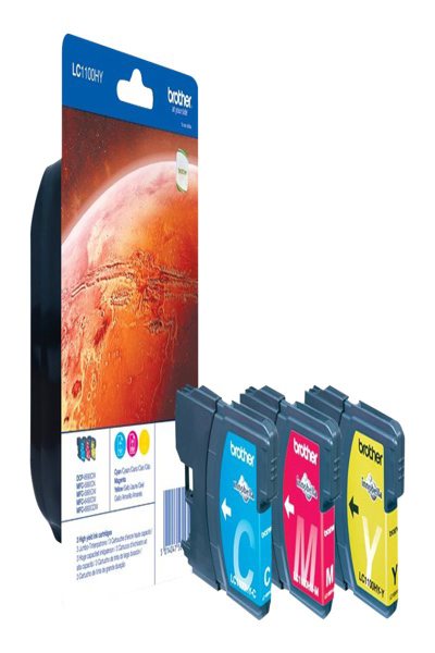 Brother RAINBOW BLISTERFARBTINTENSET - Original - Ink Cartridge - LC1100HYRBWBP