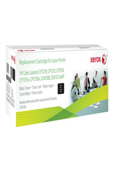 Xerox Black - compatible - toner cartridge (alternative for: HP CB540A)