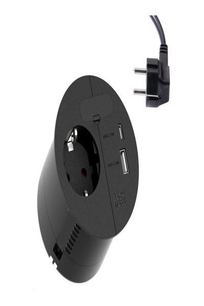 Bachmann Loop in charge 1xCEE7/3 1xUSB A/C 22W 1xKBD 0.2m - 938203